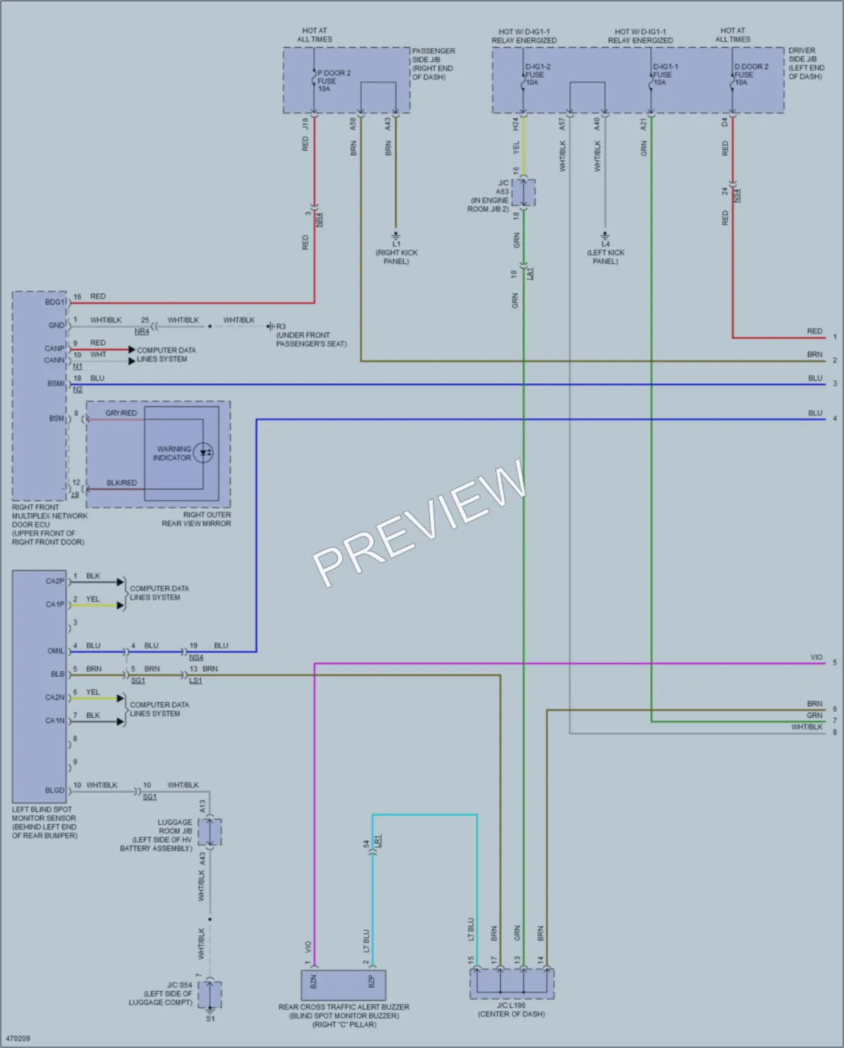 2015 Lexus LS600h Navigation wiring diagram preview