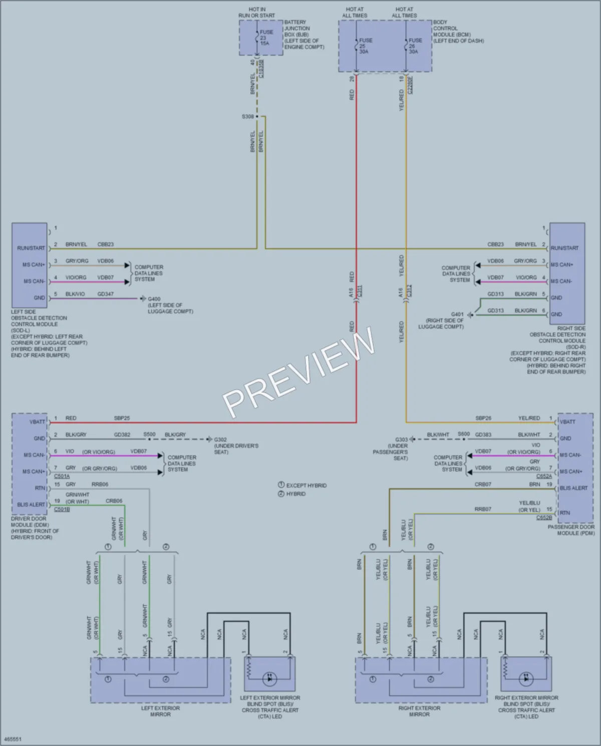 2015 Lincoln MKZHybrid Navigation wiring diagram preview