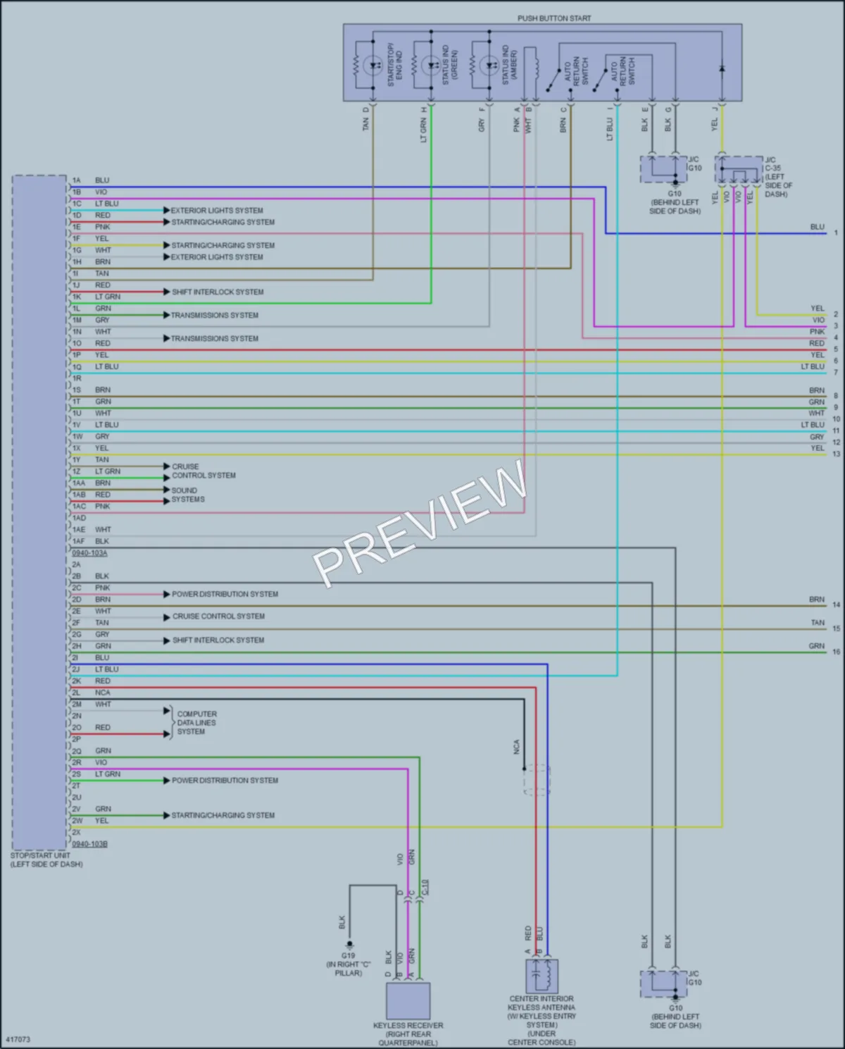 2015 Mazda 3 Power Door Locks wiring diagram preview
