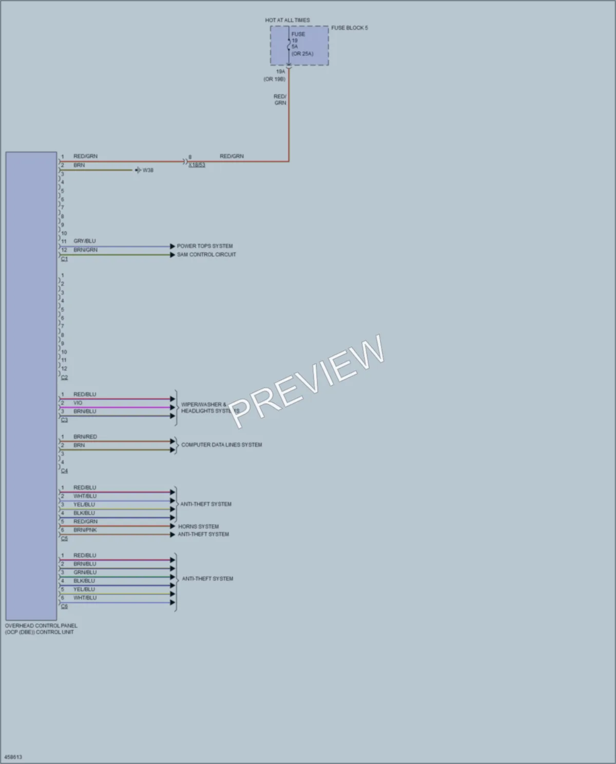 2015 MercedesBenz 2500Sprinter Body Control Modules wiring diagram preview