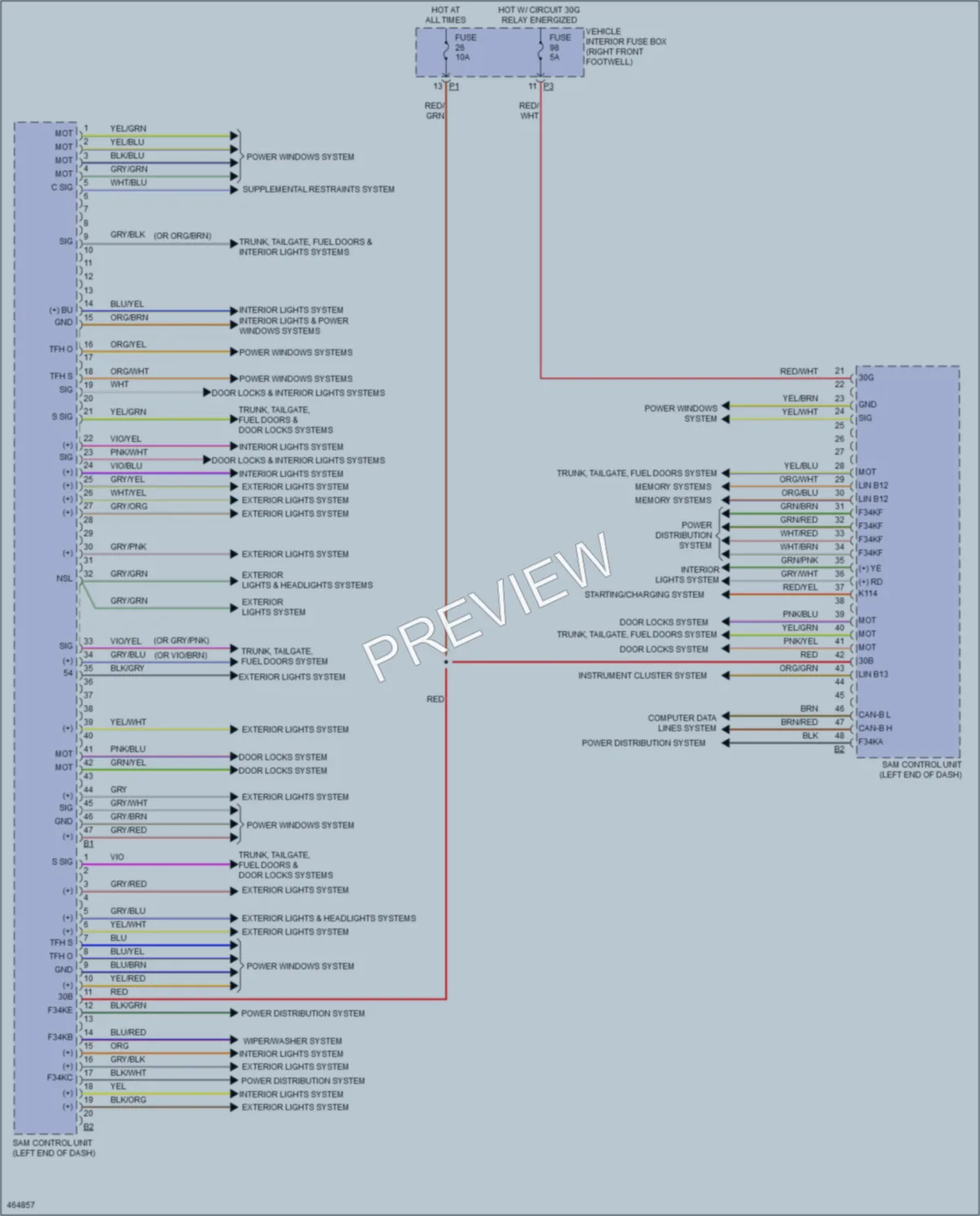2015 MercedesBenz BElectricDrive Body Control Modules wiring diagram preview