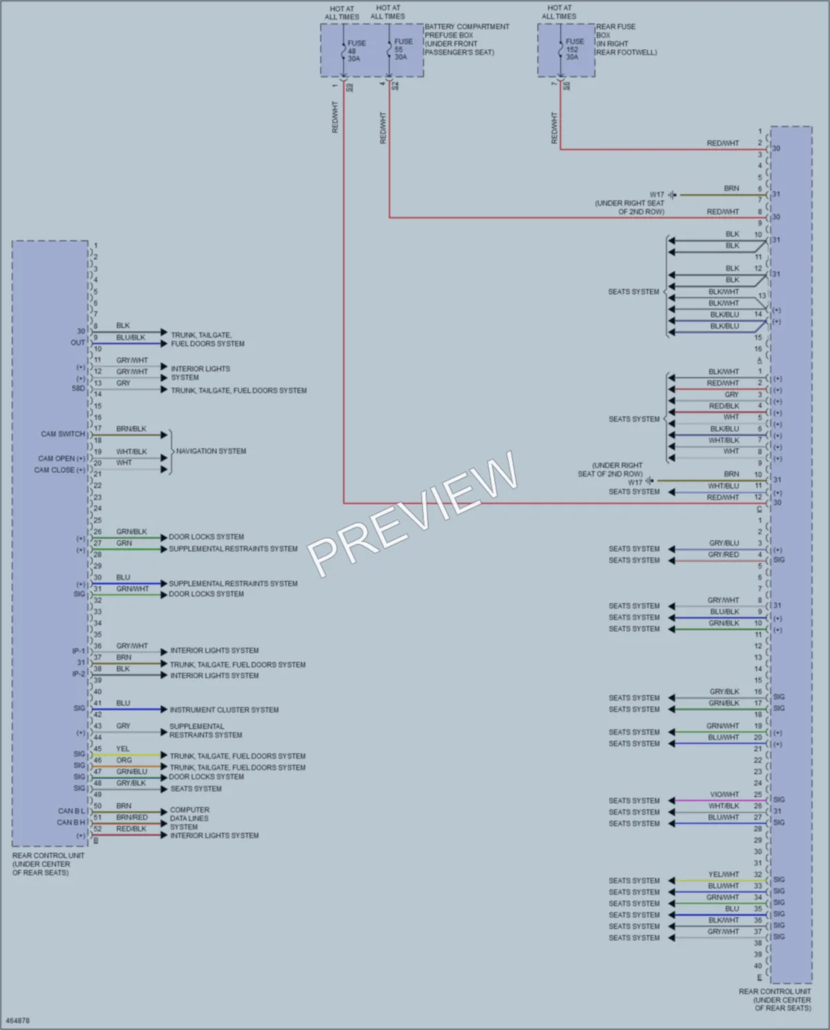 2015 MercedesBenz ML250BlueTEC Body Control Modules wiring diagram preview