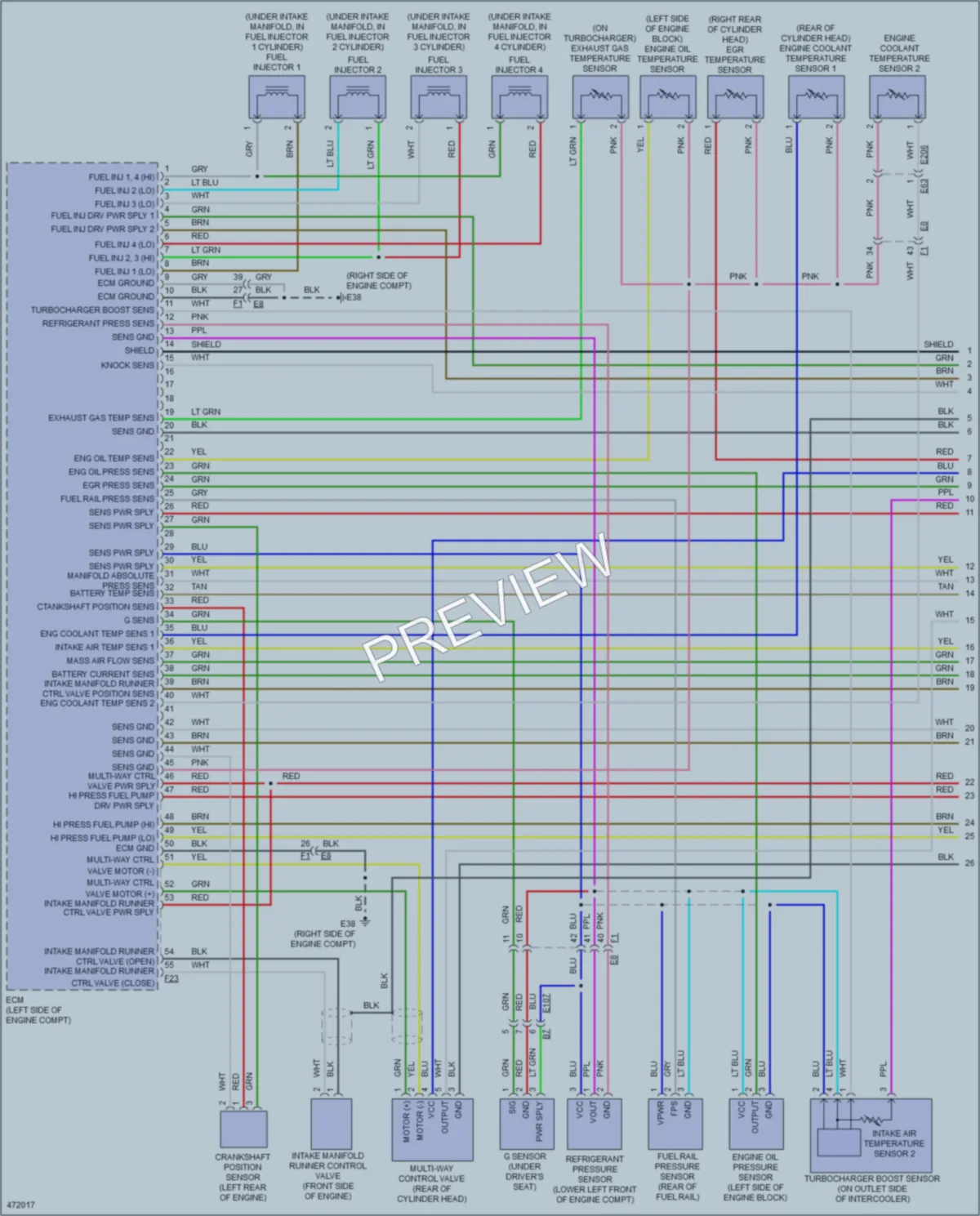 2015 Nissan JUKE Engine Performance wiring diagram preview
