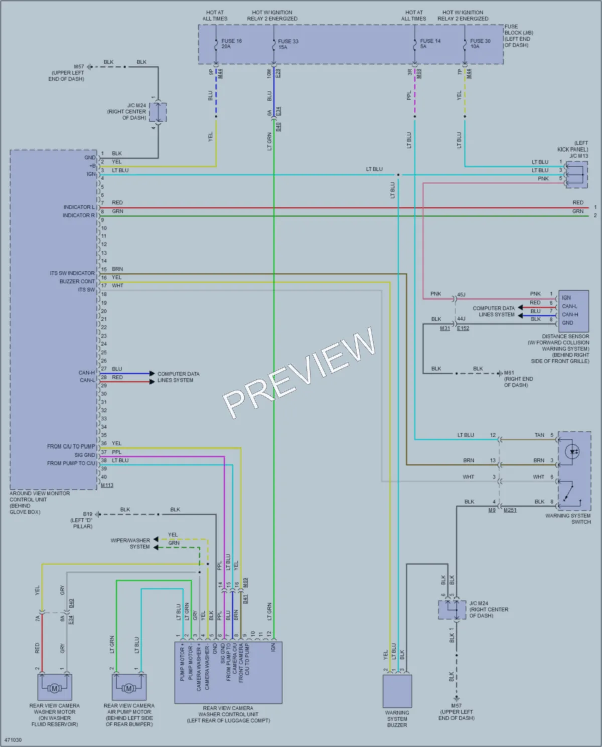 2015 Nissan Rogue Navigation wiring diagram preview