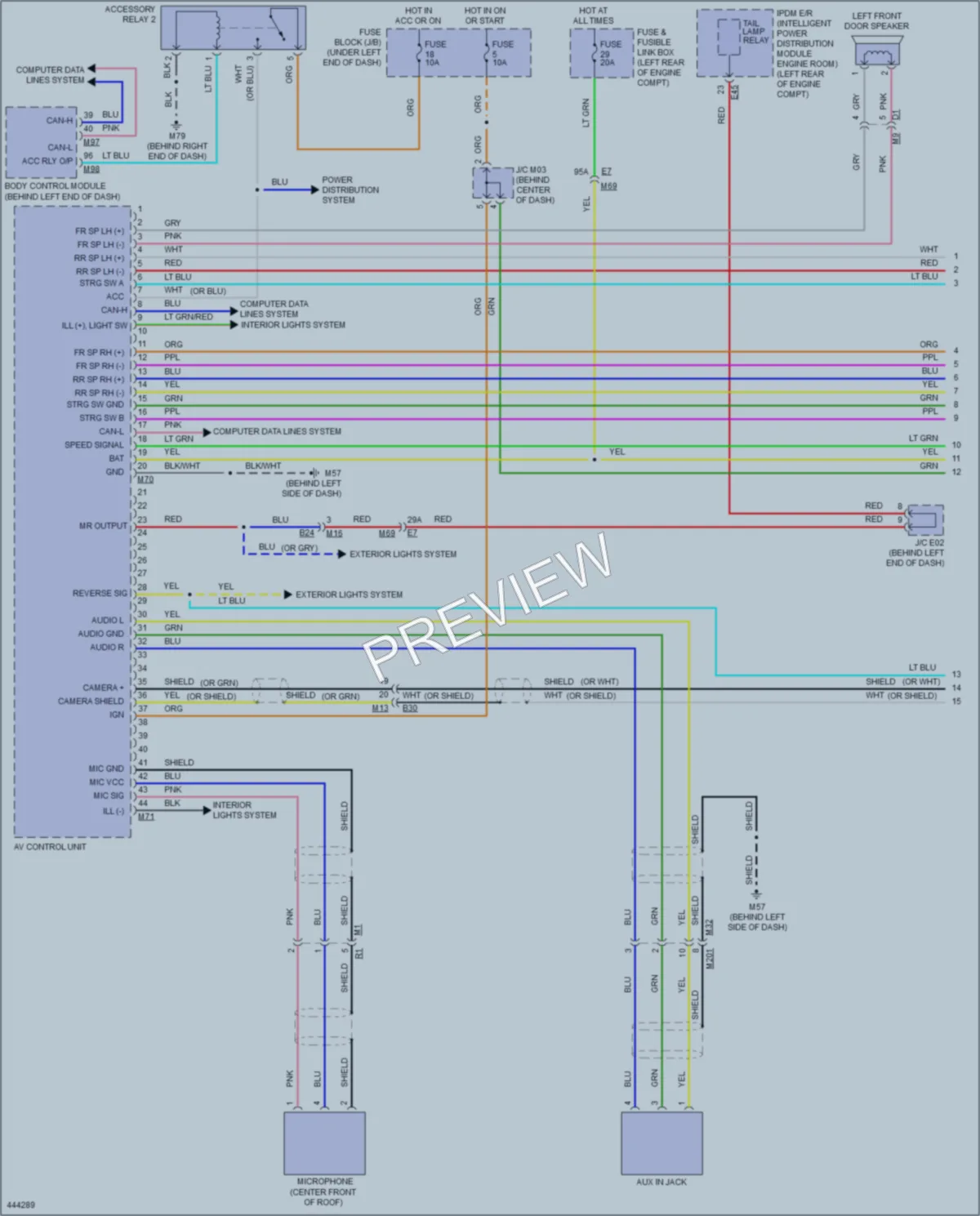 2015 Nissan VersaNote Navigation wiring diagram preview