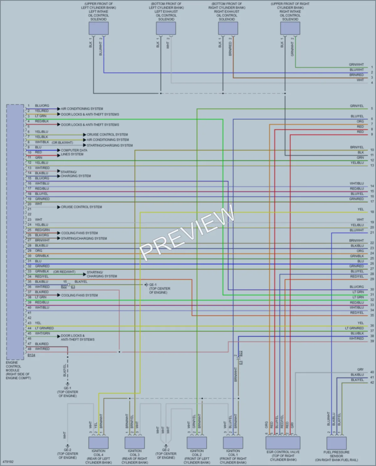 2015 Subaru WRX Engine Performance wiring diagram preview