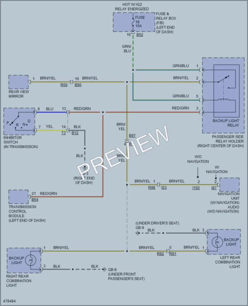 2015 Subaru XVCrosstrek Exterior Lights wiring diagram preview