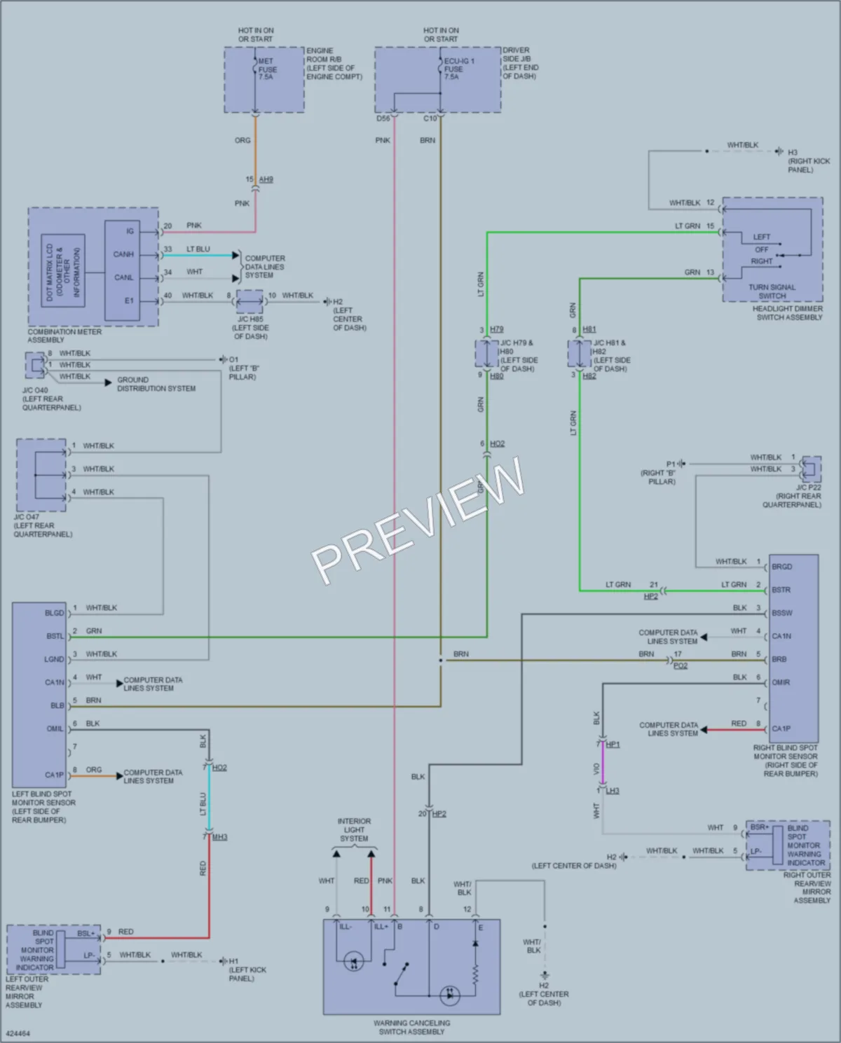 2015 Toyota Sequoia Navigation wiring diagram preview