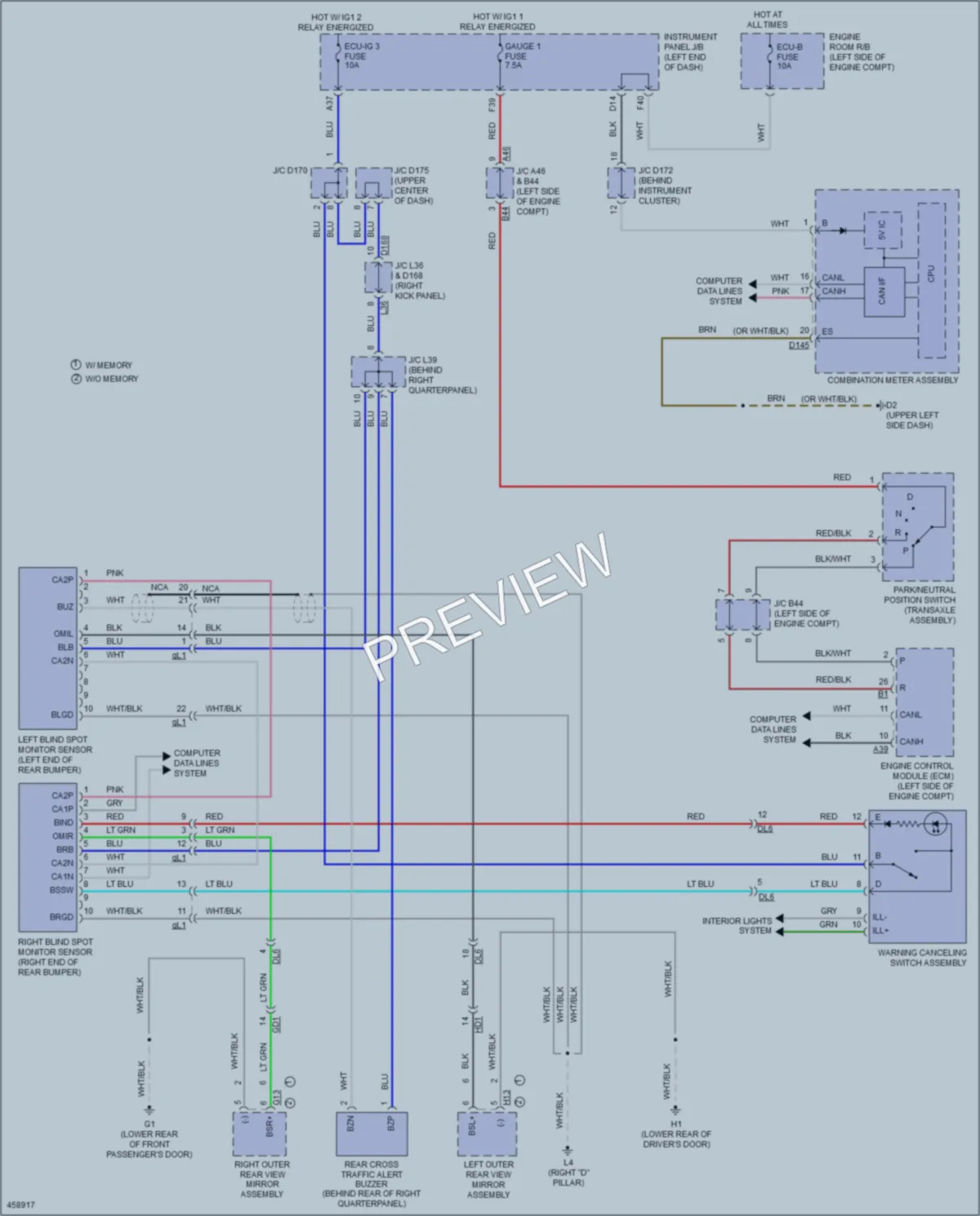 2015 Toyota Sienna Navigation wiring diagram preview