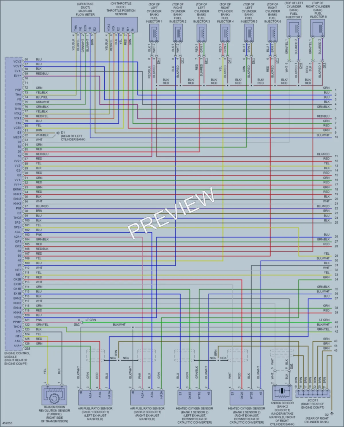 2015 Toyota Tundra Engine Performance wiring diagram preview