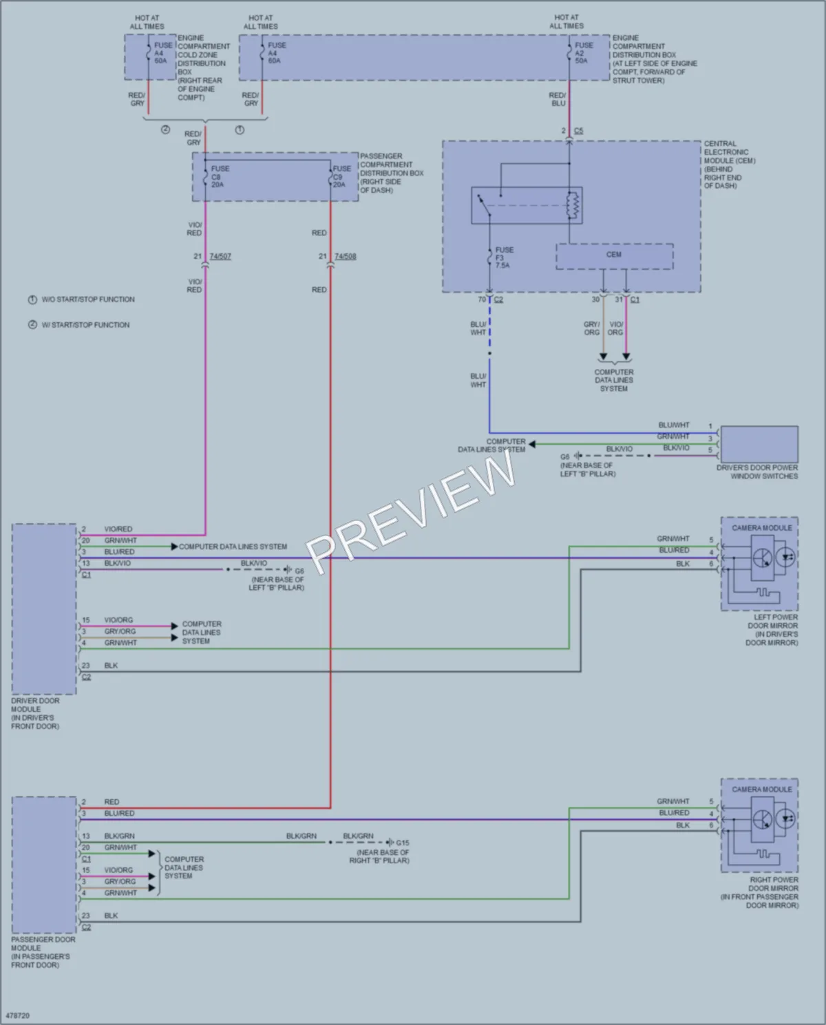 2015 Volvo XC70 Navigation wiring diagram preview