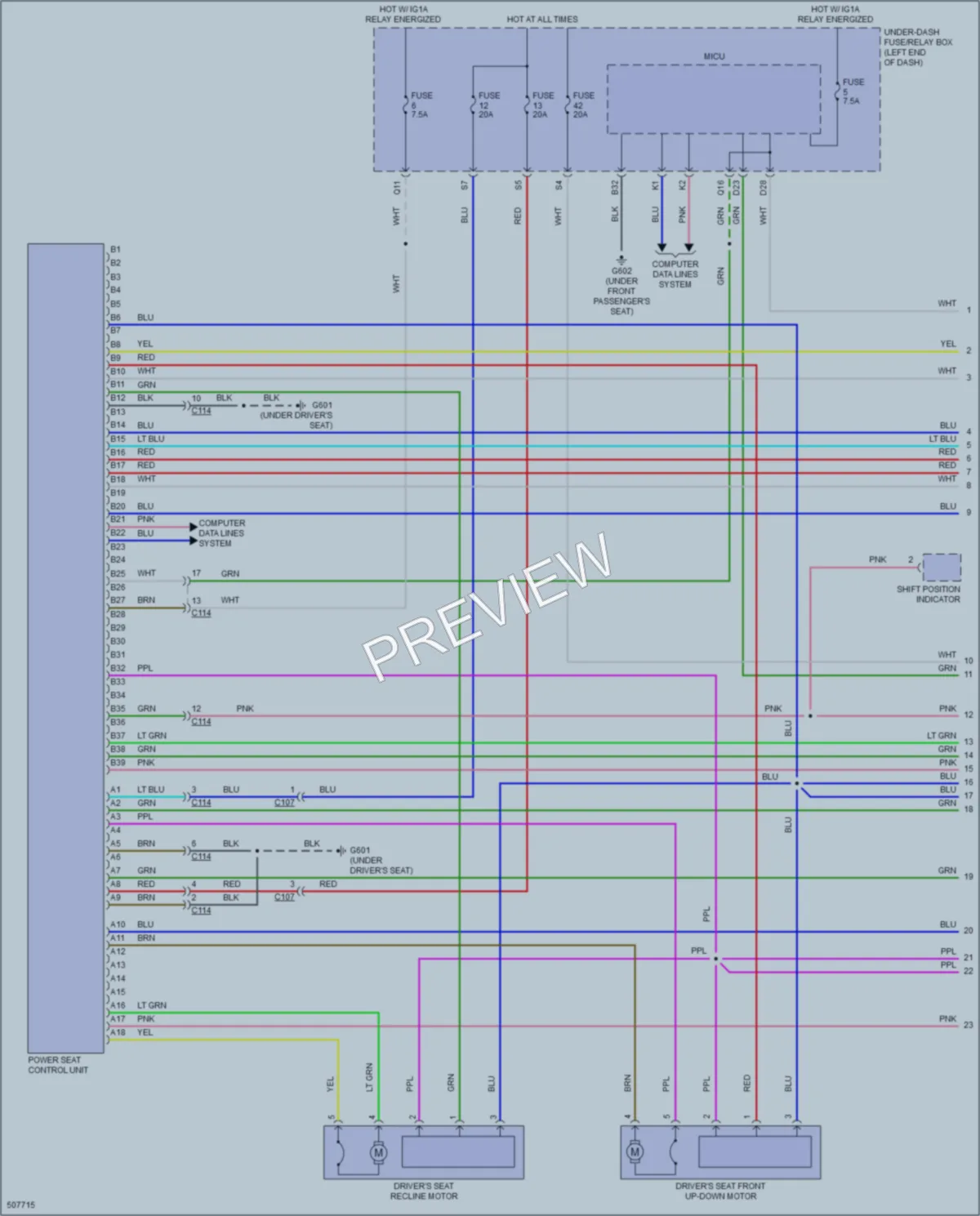 2016 Acura ILX Memory Systems wiring diagram preview