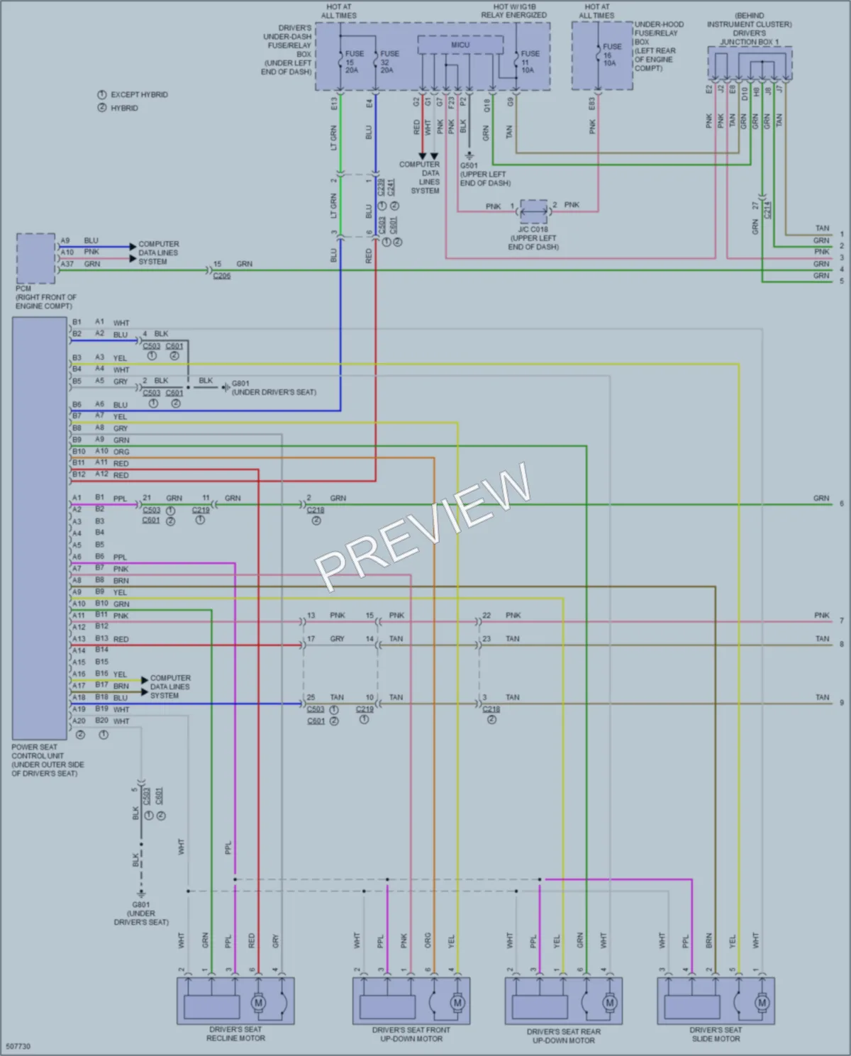 2016 Acura RLX Memory Systems wiring diagram preview