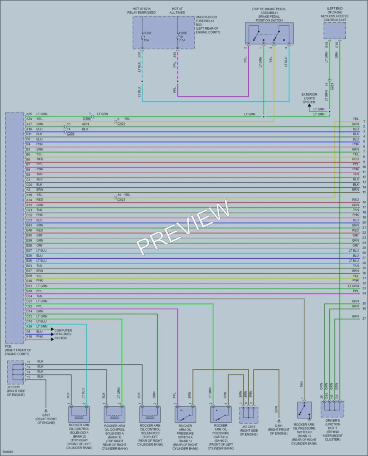 2016 Acura RLX Transmission wiring diagram preview