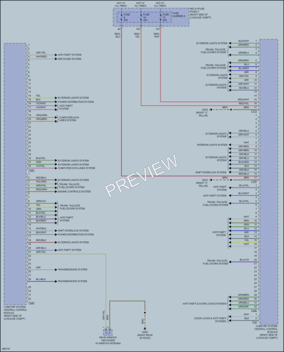 2016 Audi Q5 Body Control Modules wiring diagram preview