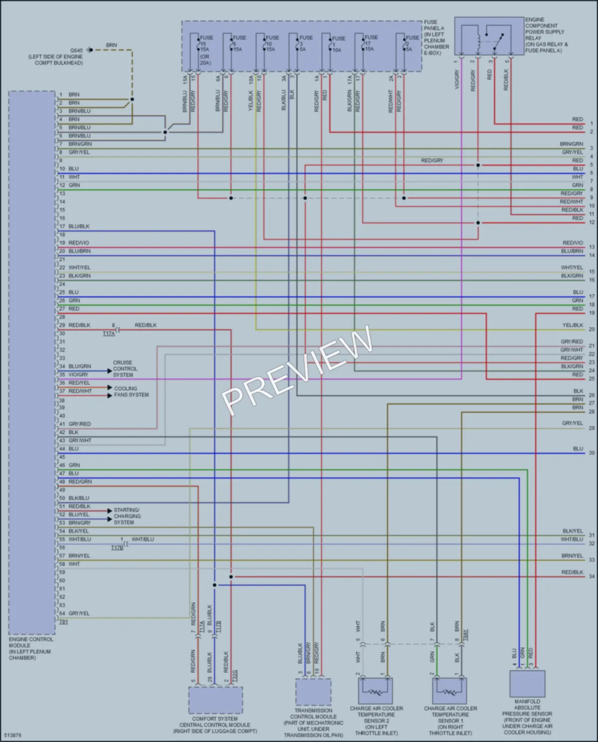 2016 Audi S6 Engine Performance wiring diagram preview
