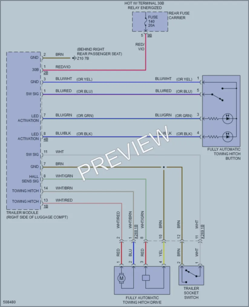 2016 BMW 428iGranCoupe Active Bodyworks wiring diagram preview