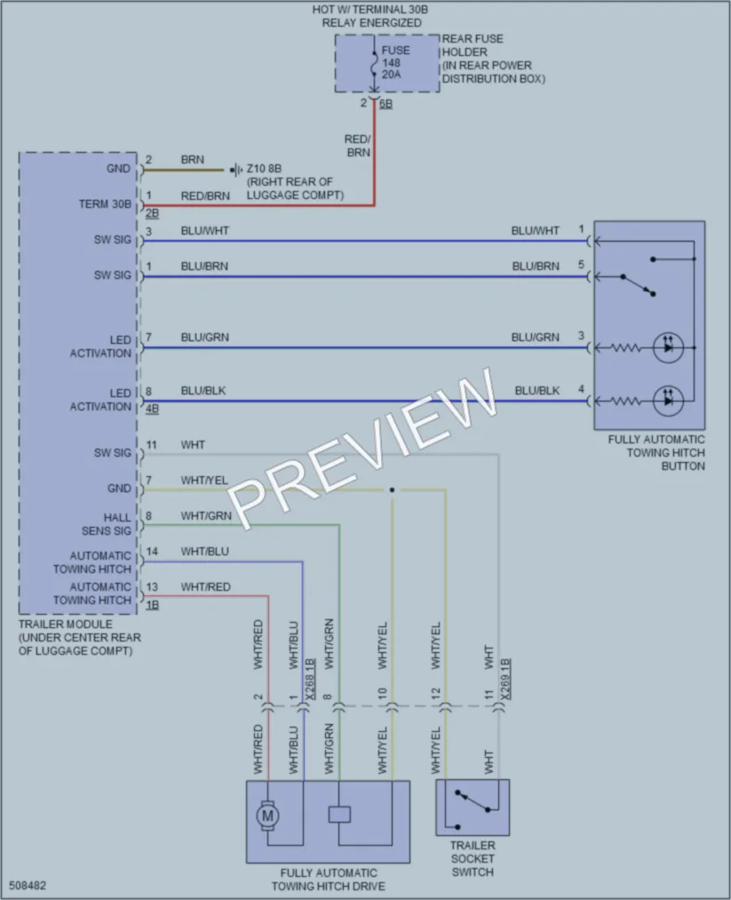 2016 BMW 650iGranCoupe Active Bodyworks wiring diagram preview