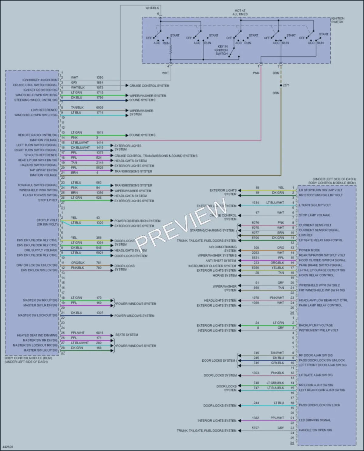 2016 Buick Enclave Body Control Modules wiring diagram preview