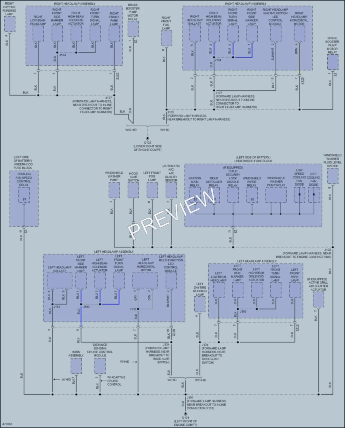 2016 Buick LaCrosse Ground Distribution wiring diagram preview
