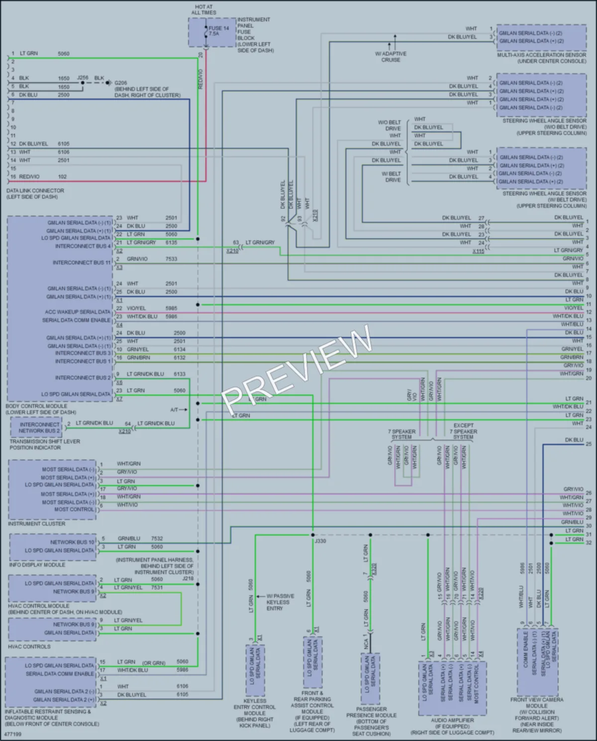 2016 Buick Regal Computer Data Lines wiring diagram preview