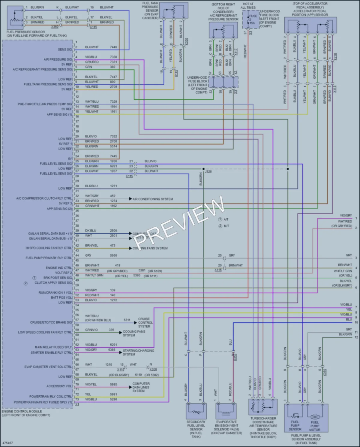 2016 Buick Regal Engine Performance wiring diagram preview