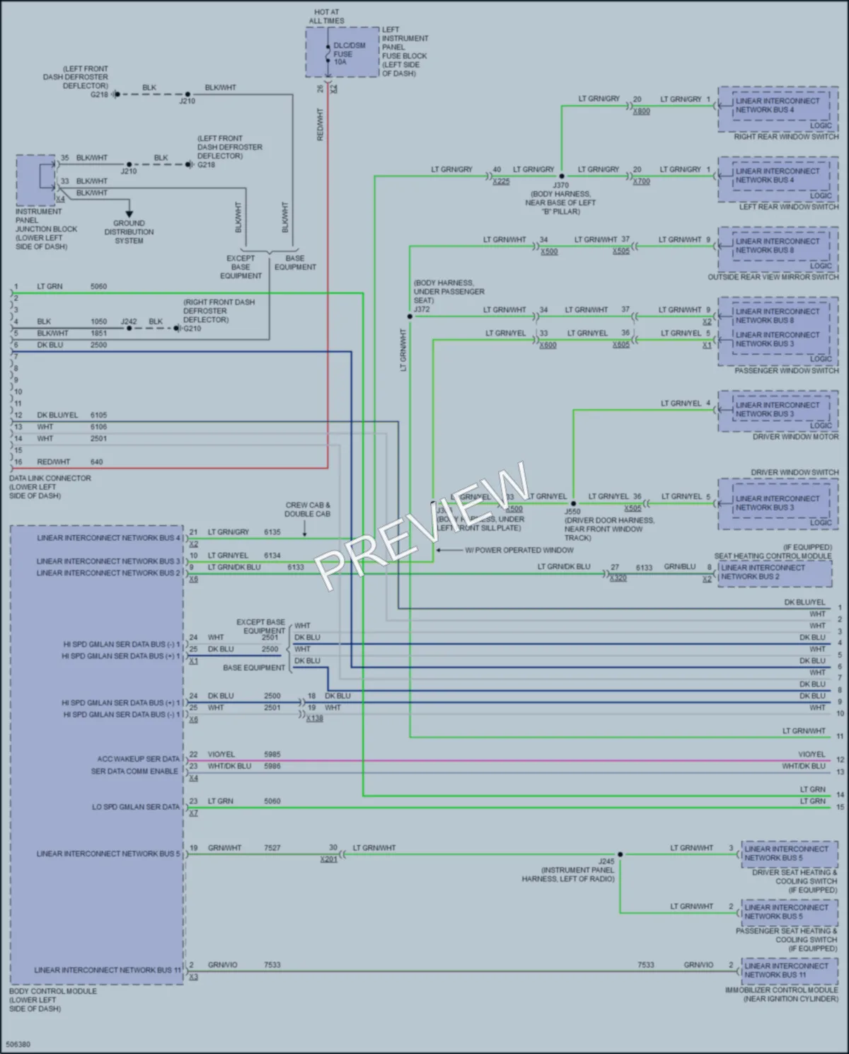 2016 Chevrolet 2500HDSilverado Computer Data Lines wiring diagram preview