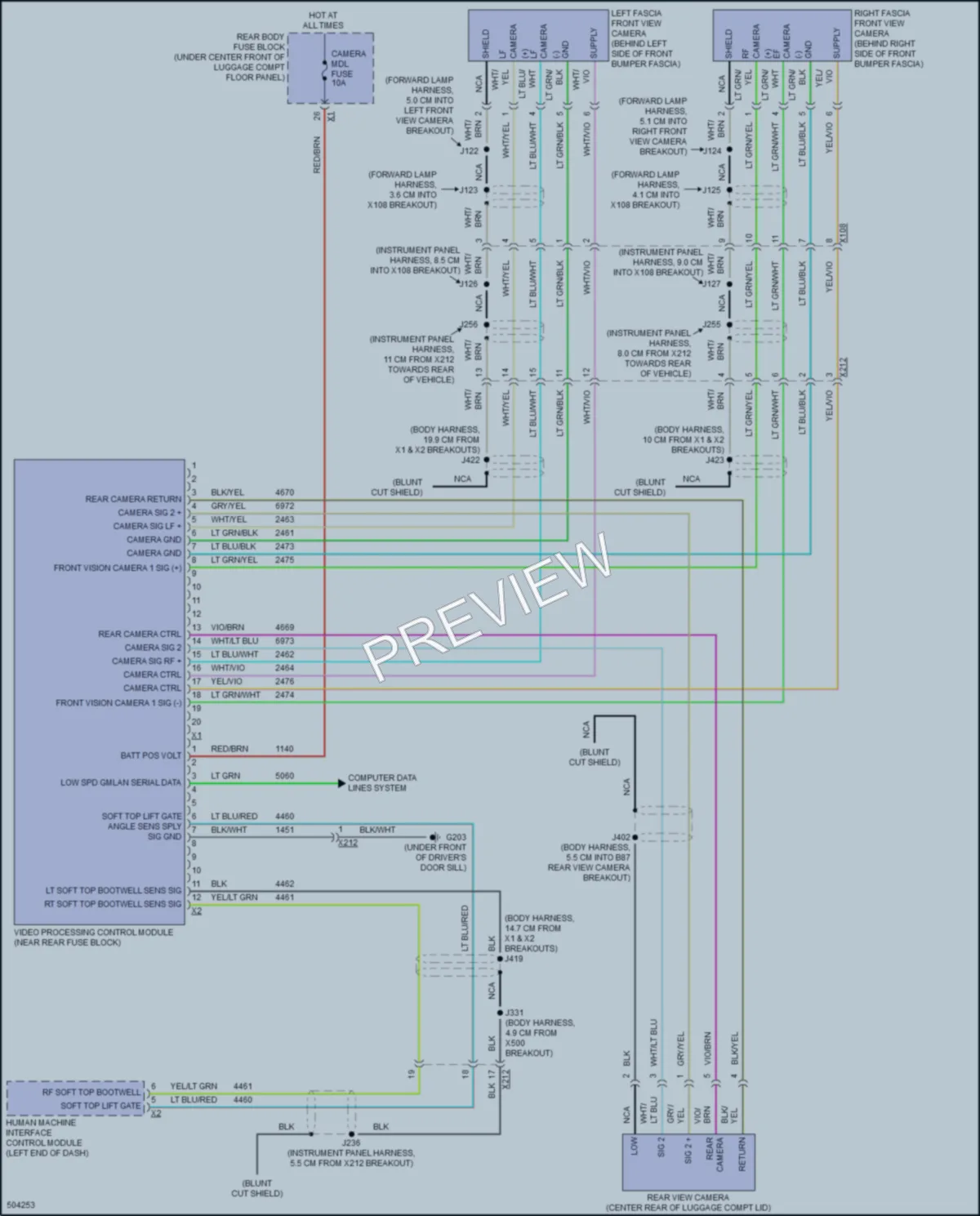 2016 Chevrolet CorvetteZ06 Navigation wiring diagram preview