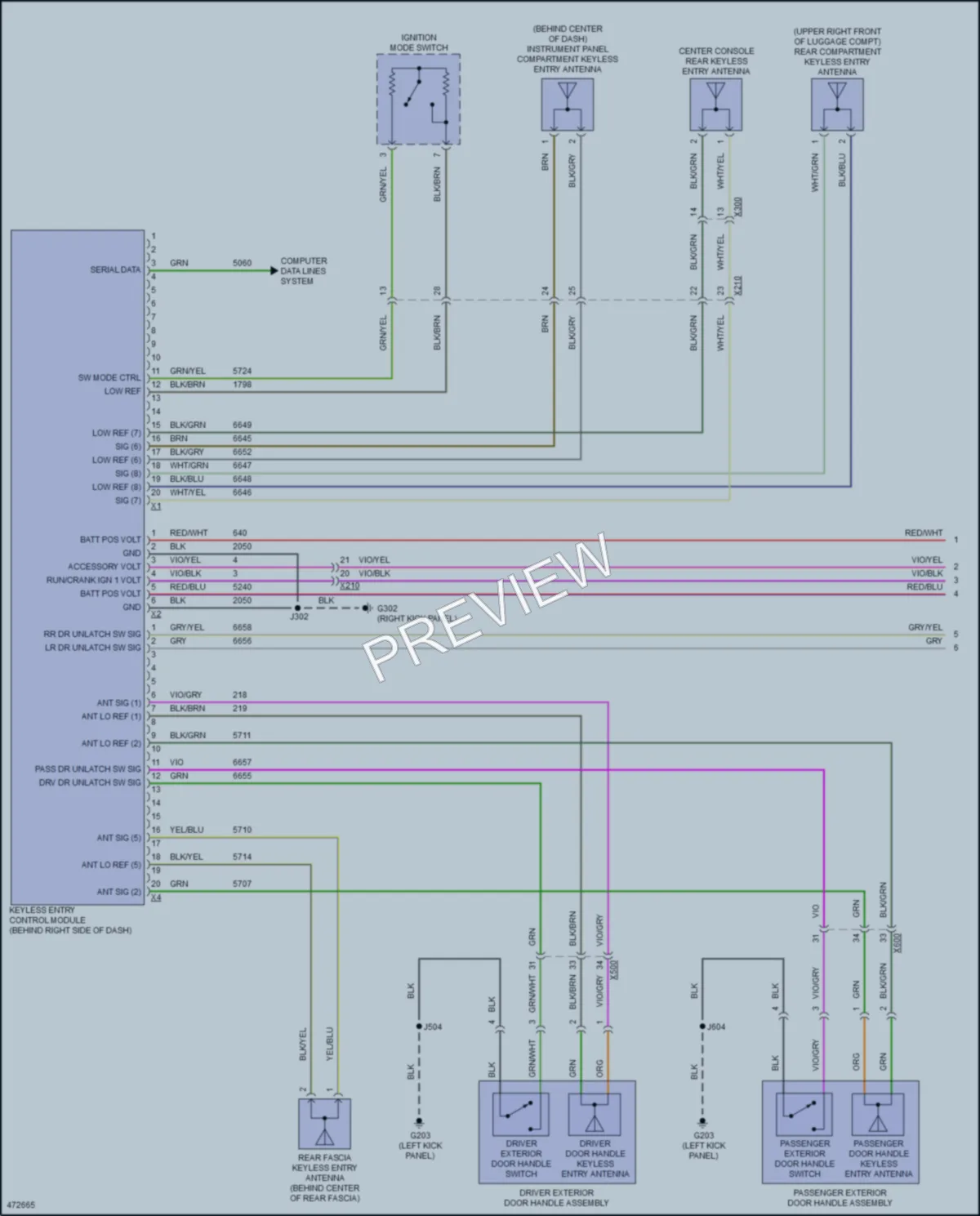 2016 Chevrolet MalibuLimited Anti Theft wiring diagram preview