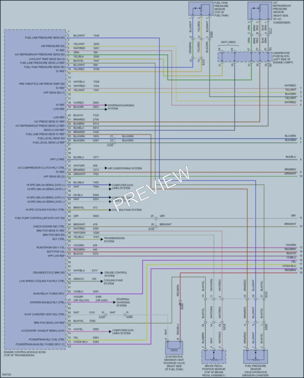 2016 Chevrolet MalibuLimited Engine Performance wiring diagram preview