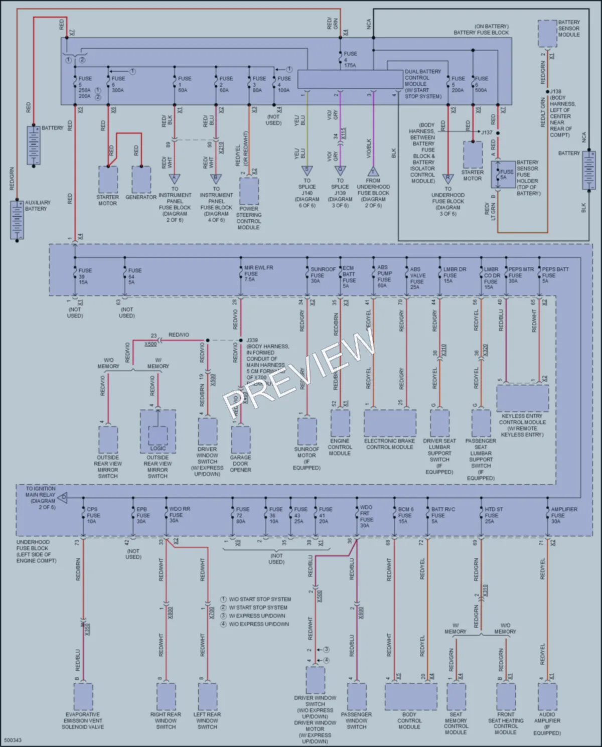 2016 Chevrolet MalibuLimited Power Distribution wiring diagram preview