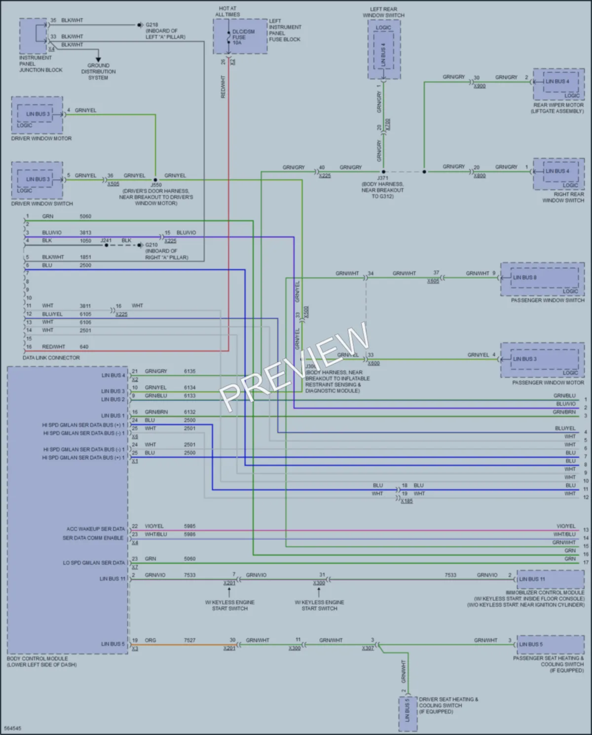 2016 Chevrolet SuburbanHD Computer Data Lines wiring diagram preview