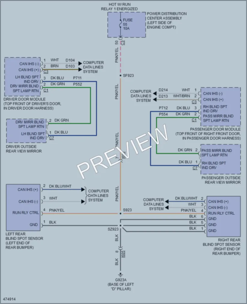 2016 Chrysler 200 Navigation wiring diagram preview