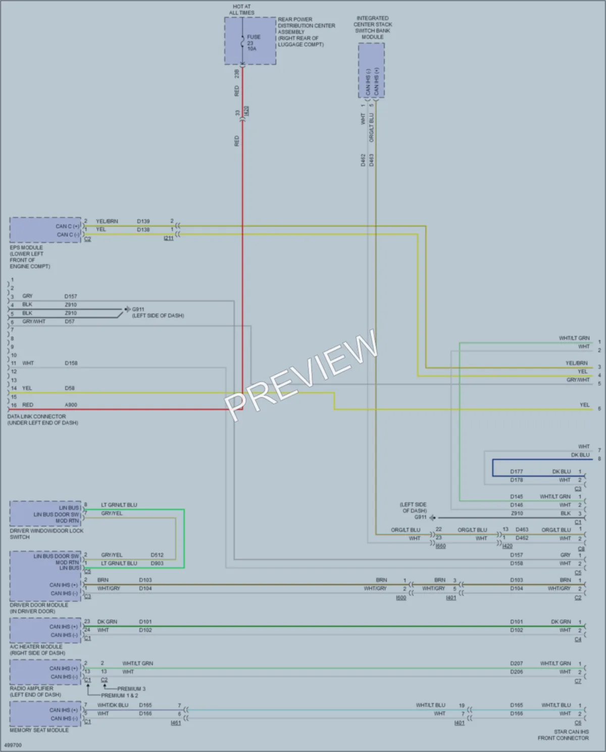 2016 Dodge Challenger Computer Data Lines wiring diagram preview