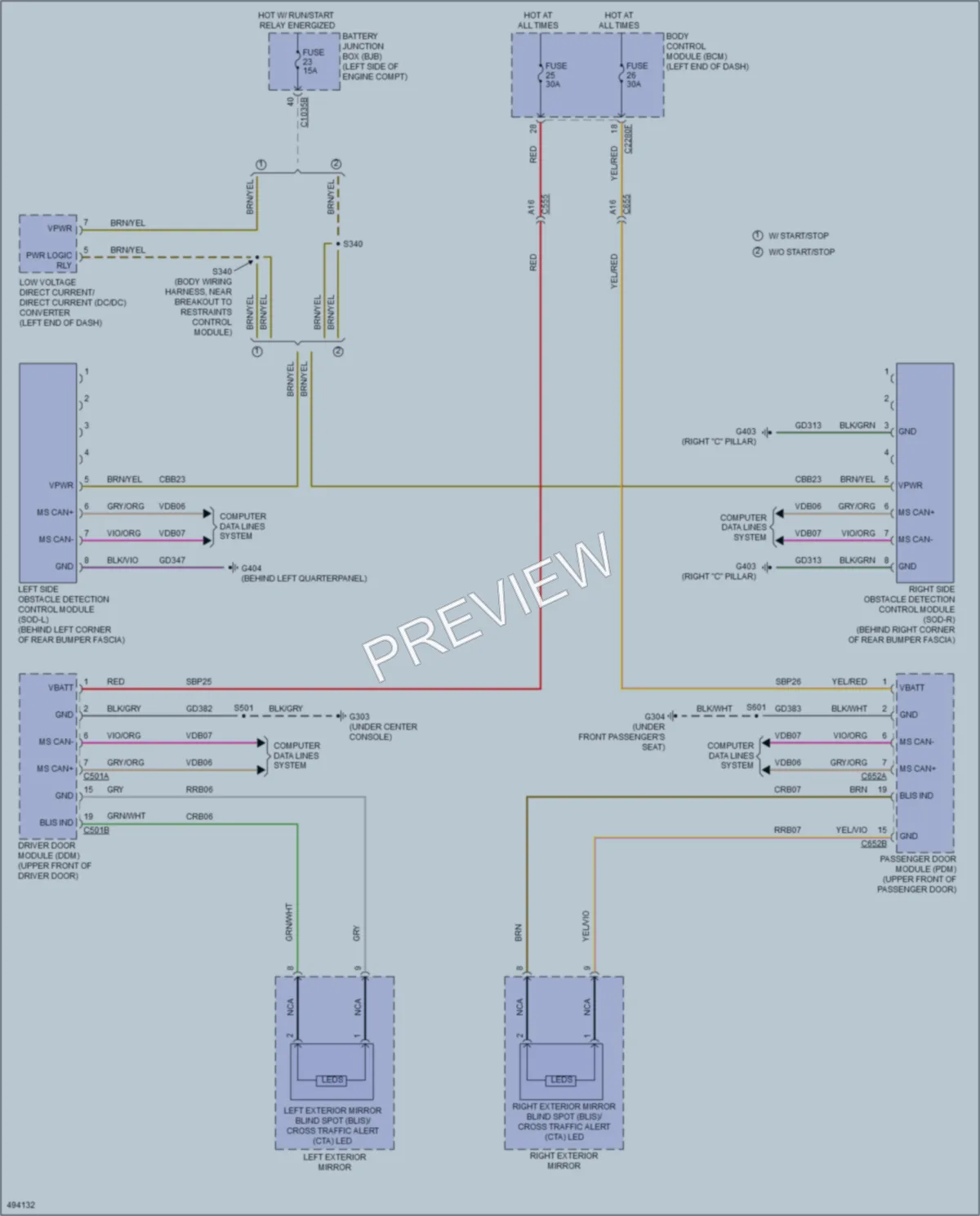 2016 Ford Edge Navigation wiring diagram preview