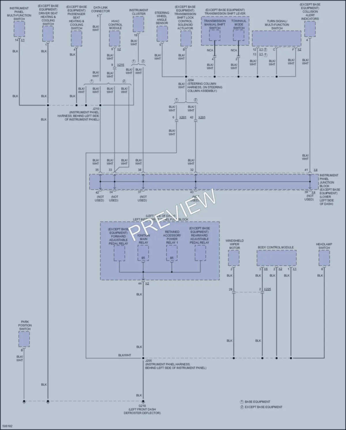 2016 GMC 3500HDSierraDenali Ground Distribution wiring diagram preview
