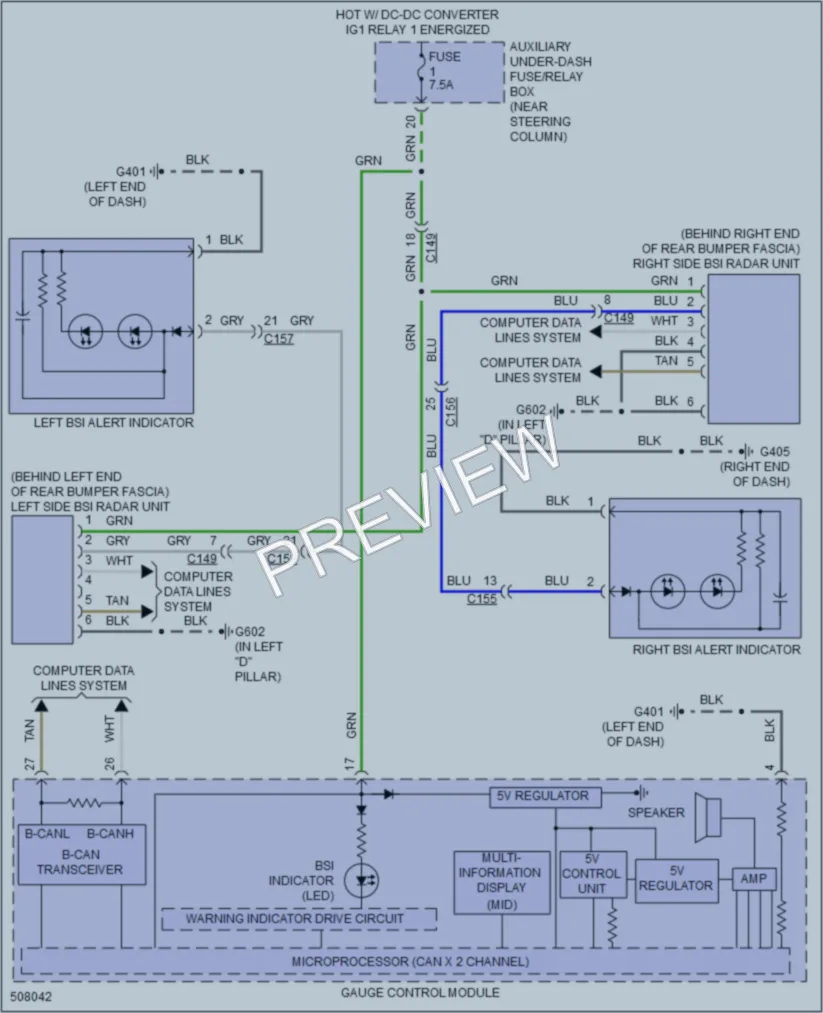 2016 Honda Pilot Navigation wiring diagram preview
