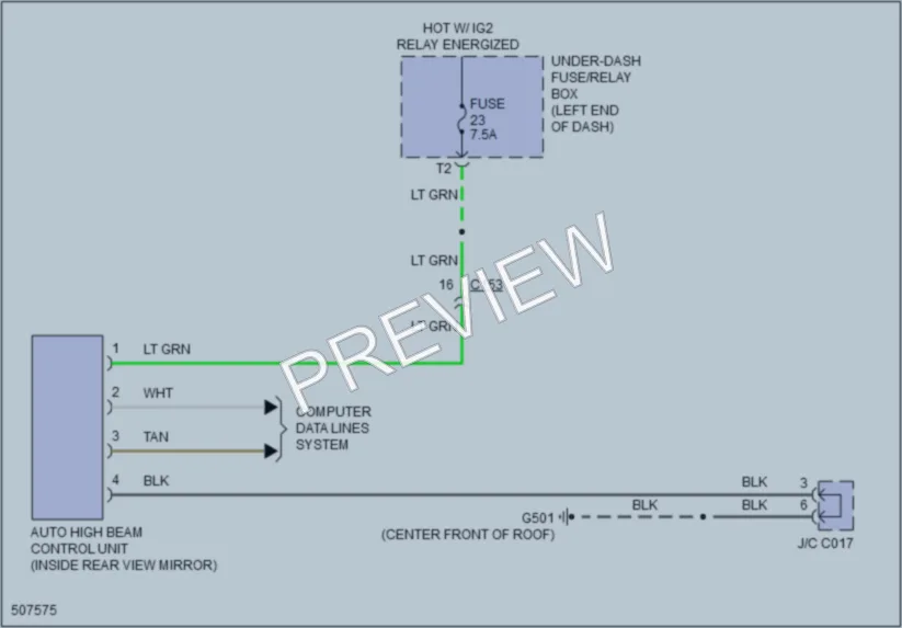 2016 Honda Pilot Power Mirrors wiring diagram preview