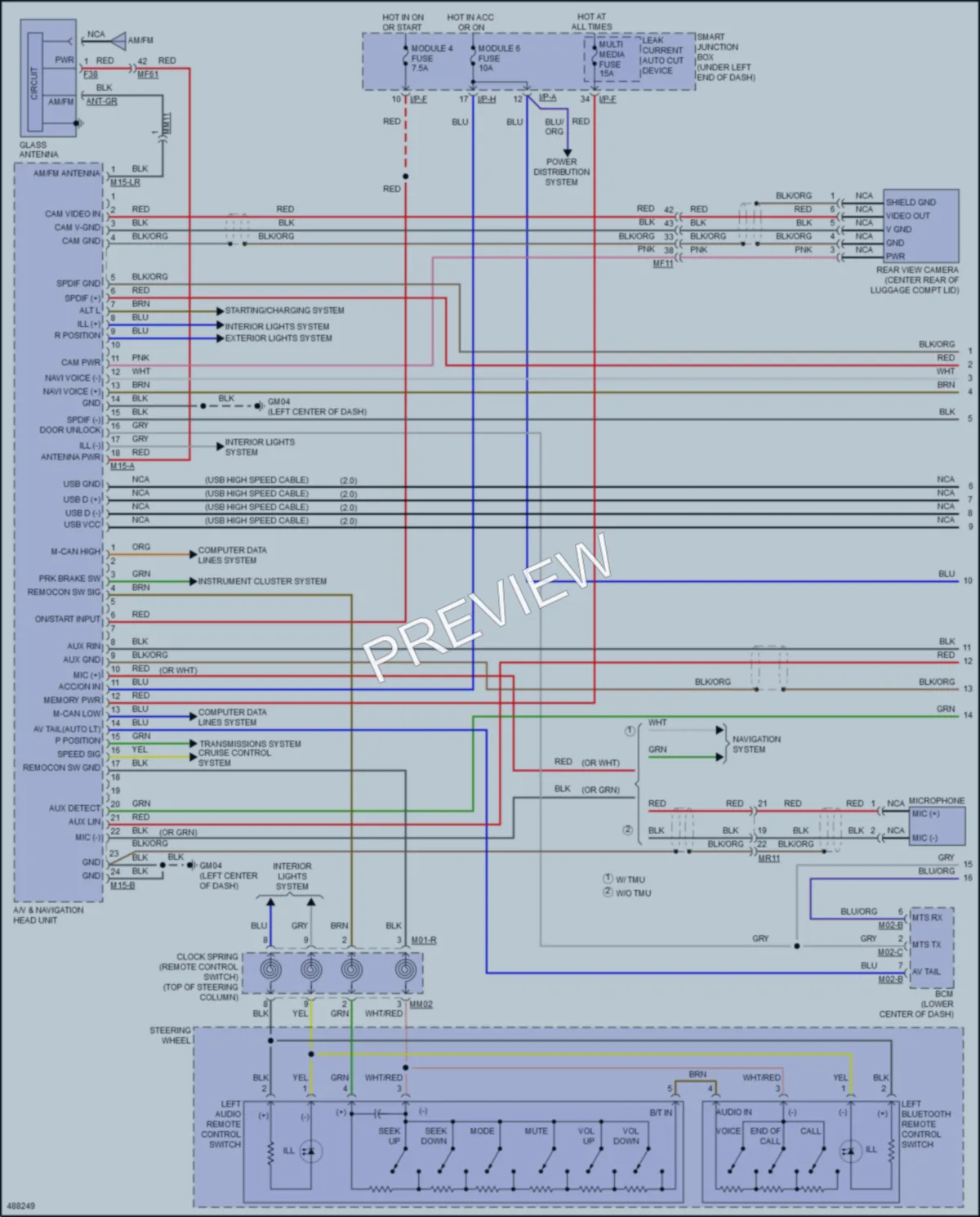 2016 Hyundai Elantra Radio wiring diagram preview
