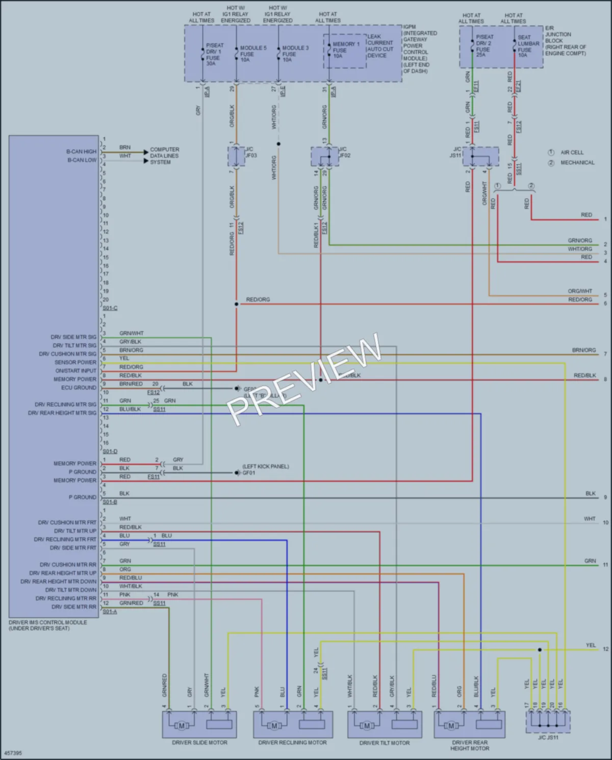 2016 Hyundai Genesis Memory Systems wiring diagram preview