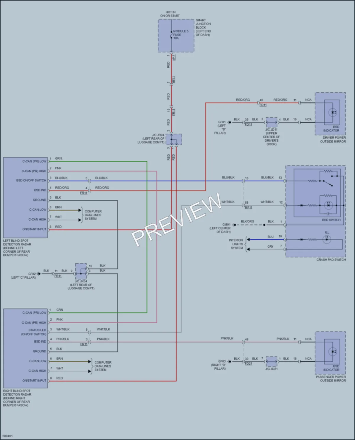 2016 Hyundai Sonata Navigation wiring diagram preview