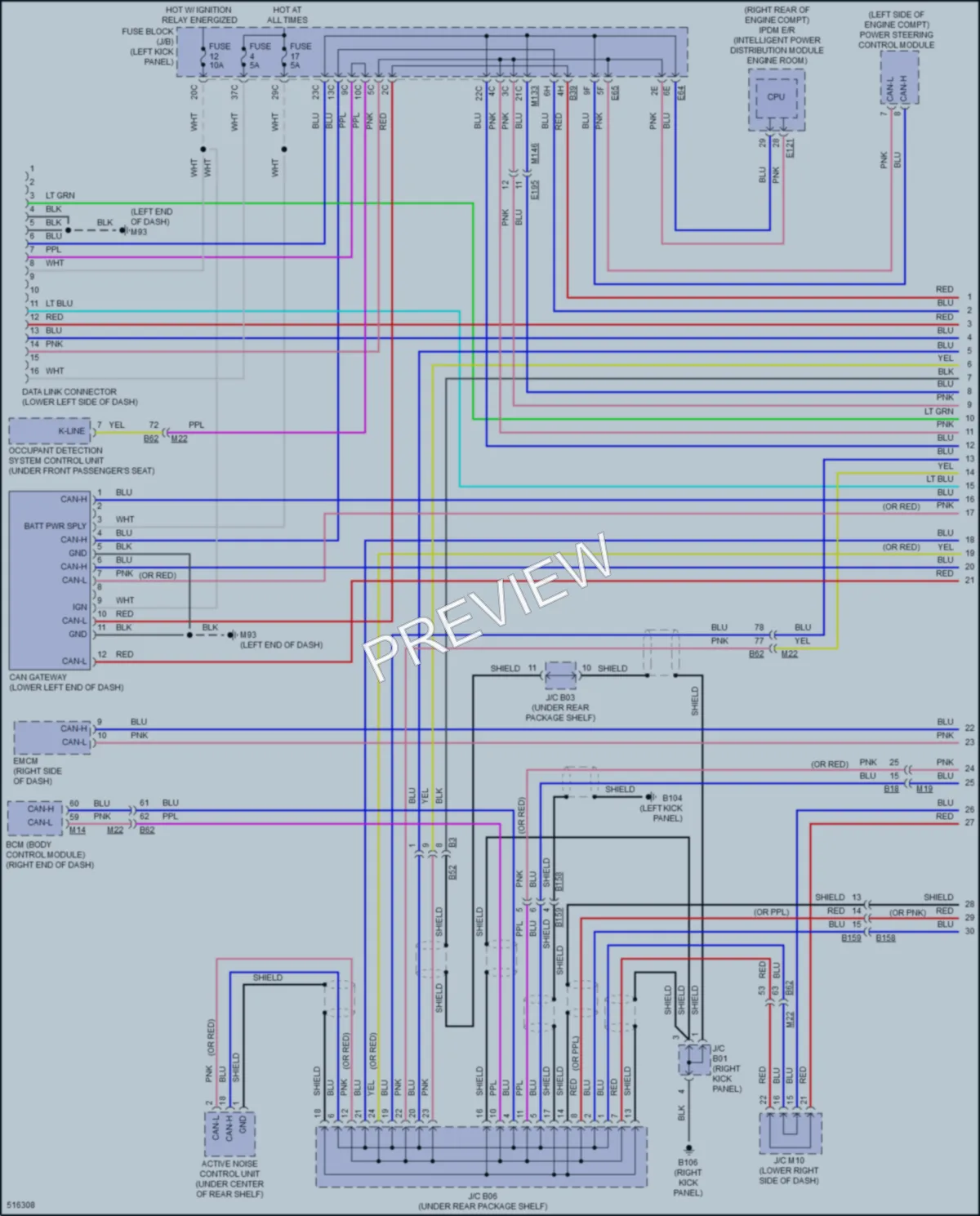2016 Infiniti Q50 Computer Data Lines wiring diagram preview