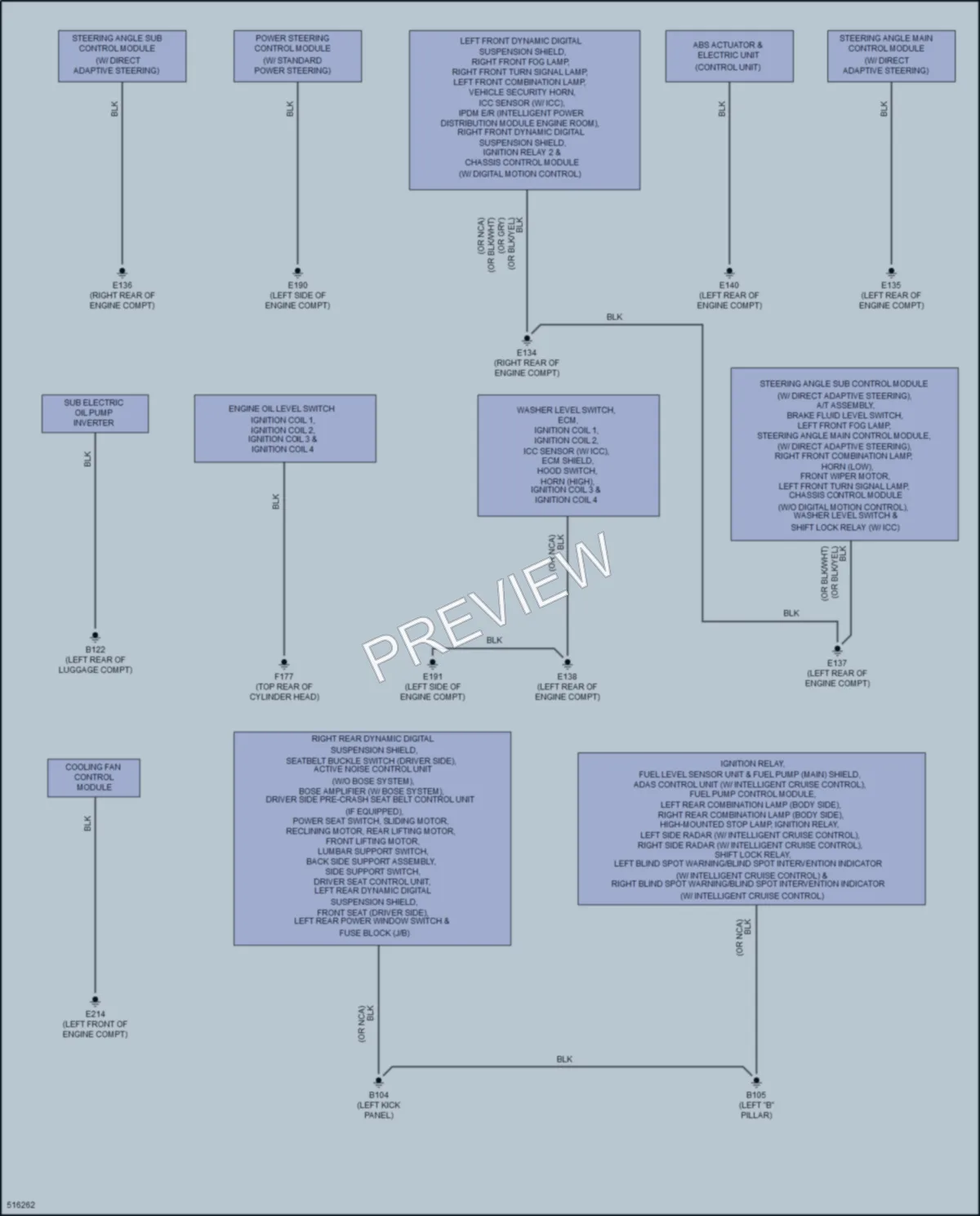 2016 Infiniti Q50 Ground Distribution wiring diagram preview