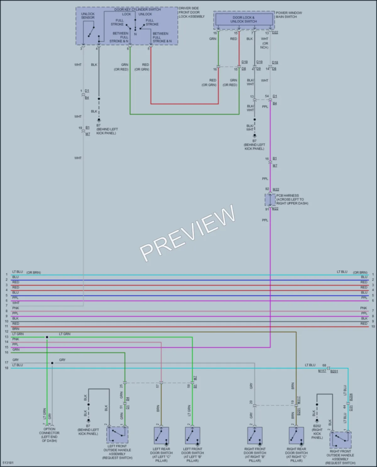 2016 Infiniti Q70 Interior Lights wiring diagram preview