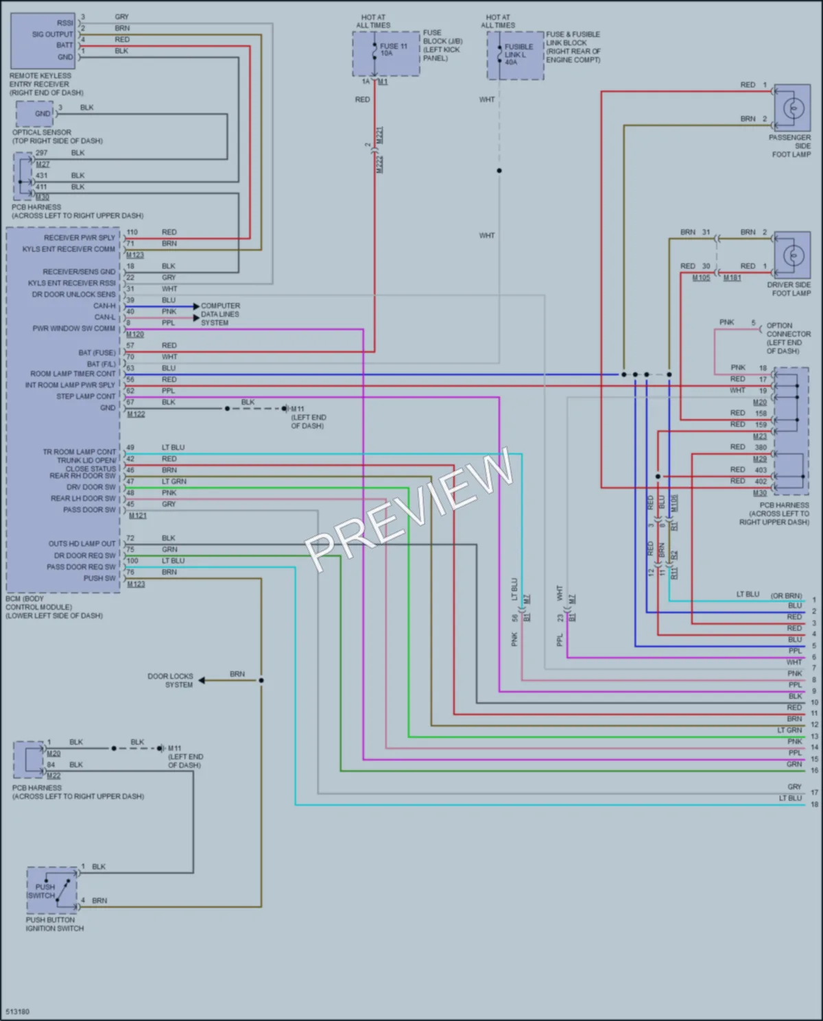 2016 Infiniti Q70L Interior Lights wiring diagram preview