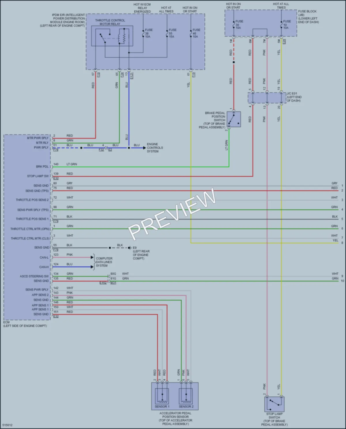 2016 Infiniti QX60 Cruise Control wiring diagram preview