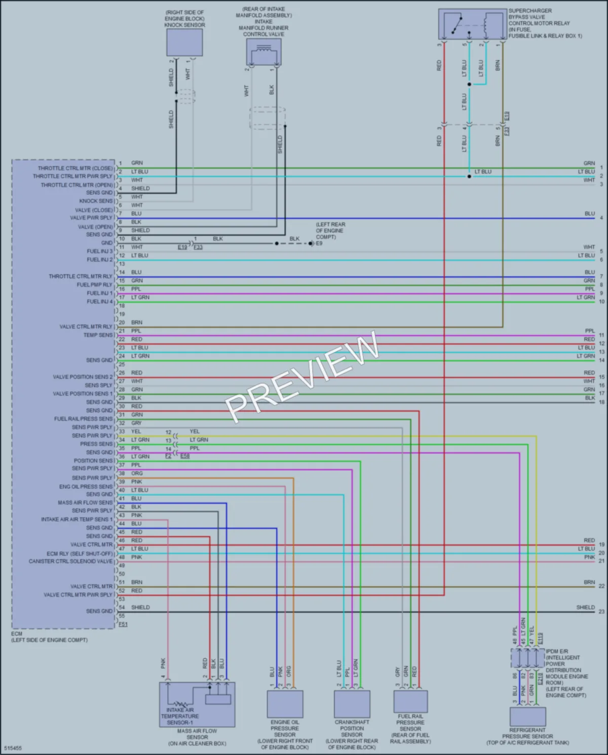 2016 Infiniti QX60Hybrid Engine Performance wiring diagram preview