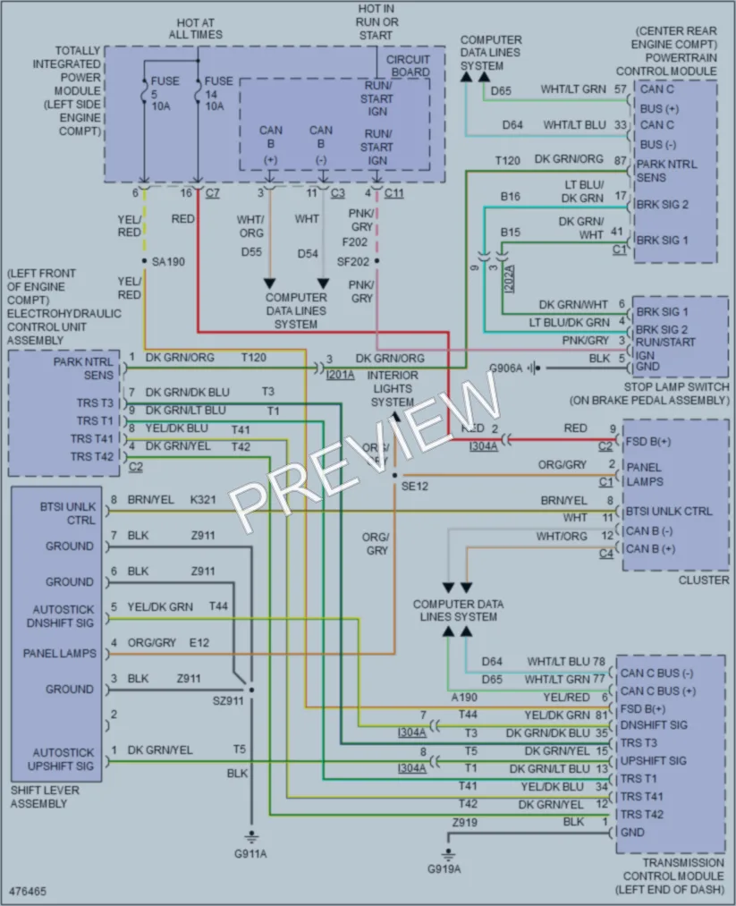 2016 Jeep Patriot Shift Interlock wiring diagram preview