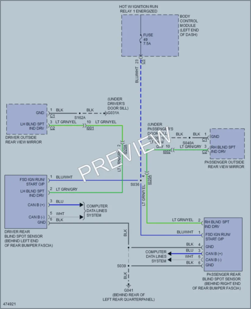 2016 Jeep Renegade Navigation wiring diagram preview