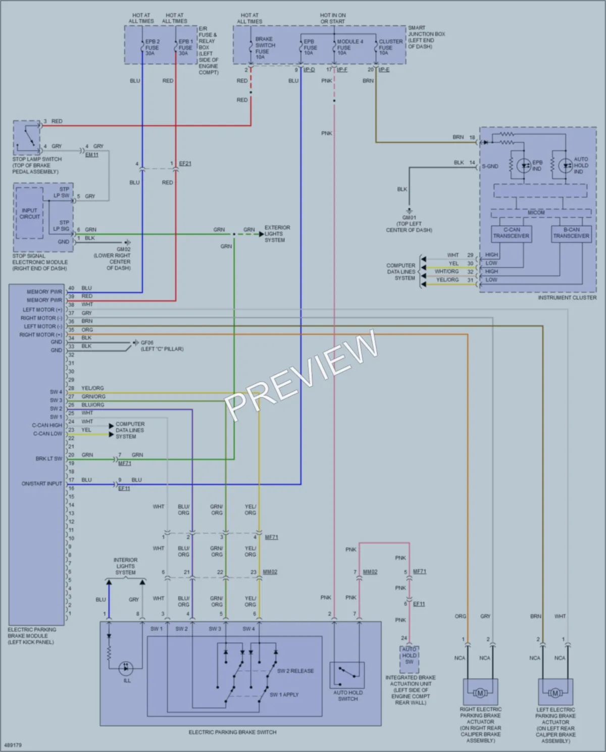 2016 Kia Optima Shift Interlock wiring diagram preview